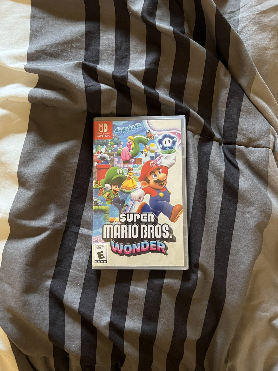 BrodieAvery's tweet photo. I got super Mario bros wonder https://t.co/I3iVTGdMvd