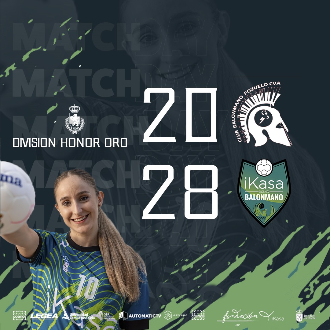 ✅ #DHOroFem
🏆Jornada 3
🏟️ Pab. las Espartanas
 
Final 
2️⃣0️⃣ <a href="/BMPozueloCva/">Club Balonmano Pozuelo de Cva.</a> 
2️⃣8️⃣ <a href="/balonmanoikasa/">Balonmano iKasa Boadilla</a>

Siiiiiiii !!!! Victoria en Pozuelo en un auténtico partidazo de las nuestras!
#valor