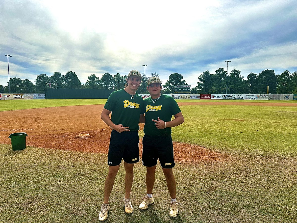 𝘽𝙖𝙙 𝙙𝙖𝙮 𝙩𝙤 𝙗𝙚 𝙖 𝙥𝙞𝙣𝙚 𝙩𝙧𝙚𝙚!

37 HR’s between the pair! Your 2023 HR Derby Champion and Runner-Up!

Champion 
<a href="/RusherNate/">Nate Rusher</a> 

Runner-Up
<a href="/Garrett40963099/">Garrett Graham</a> 

#PJCbaseball #BuiltDifferent #HRderby