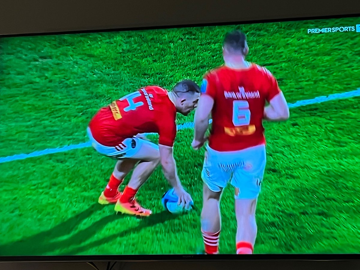 #MUNvSHA great to see Andrew Conway at the beginning of that move on the right and end on the left scoring a try on his 150 appearance for @Munsterrugby