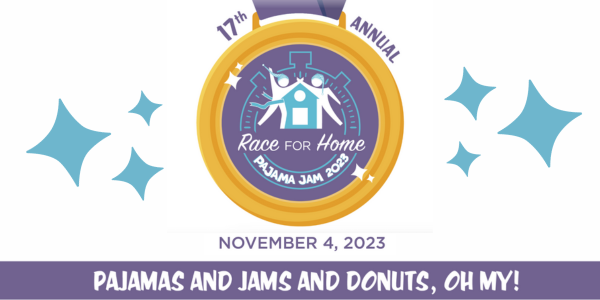 Peter &amp; Paul Community Services' Race For Home is a 5K Run &amp; 1-mile walk on 11/4. Wear your PJs, hear jams from a DJ &amp; enjoy donuts post-race. Medals to the fastest runners &amp; the best PJs! Let’s support PPCS &amp; be part of solving homelessness together. ppcsinc.org/race-2023/