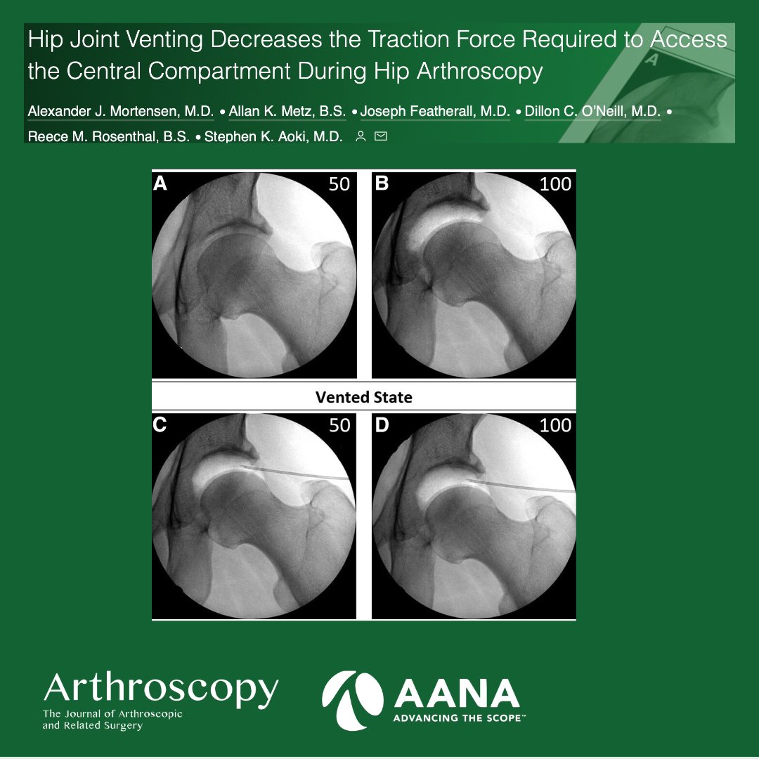 Arthroscopy Journal tweet media
