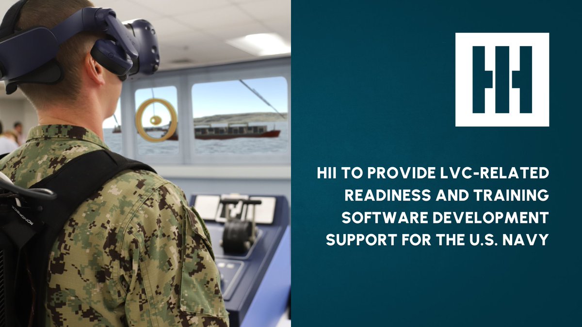 HII’s #MissionTechnologies division was awarded a $134 million contract to provide readiness and training software development support for the @usnavy.

Read more in HII's newsroom: ow.ly/Pxpm50PYKaS