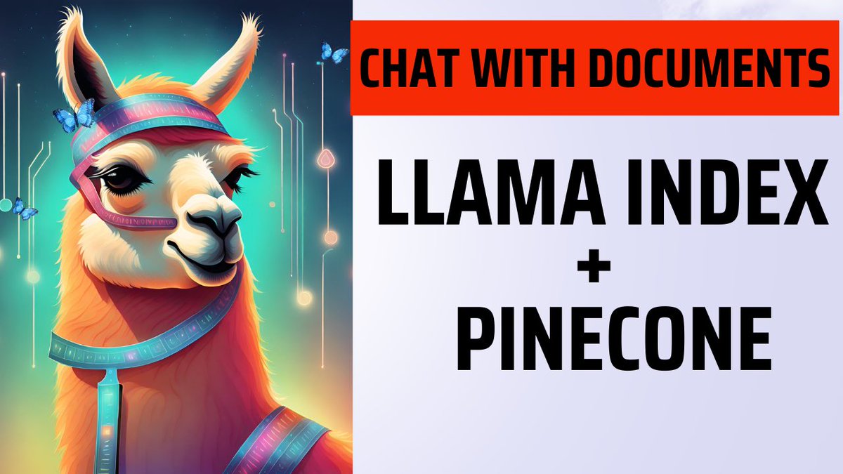 Step by Step guide to use @llama_index with @pinecone ⚡️

🦙LlamaIndex | CHAT With Documents with PINECONE As VectorStore

#llamaindex #pinecone #nlp #chatwithdocuments

youtu.be/4kwAhzzaW4A