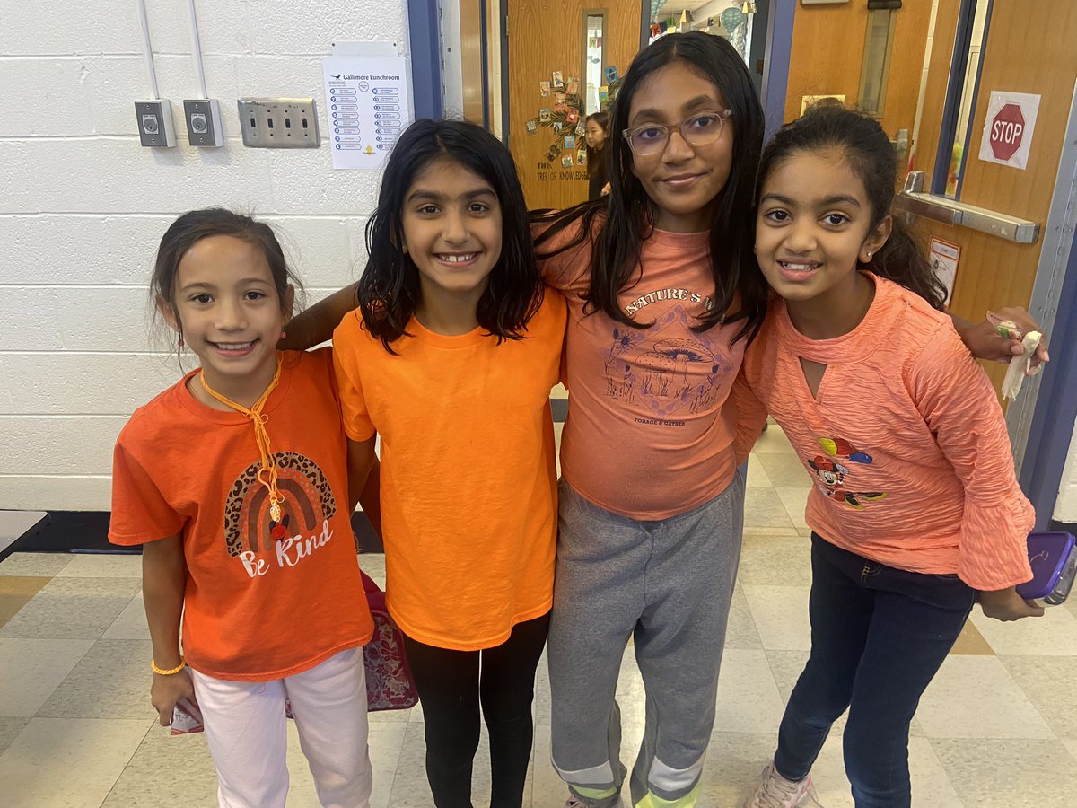 GallimoreKids's tweet photo. Yesterday was World Unity Day! We supported a community of belonging by coming together to wear orange on this special day! https://t.co/ZZ1i73vb6m