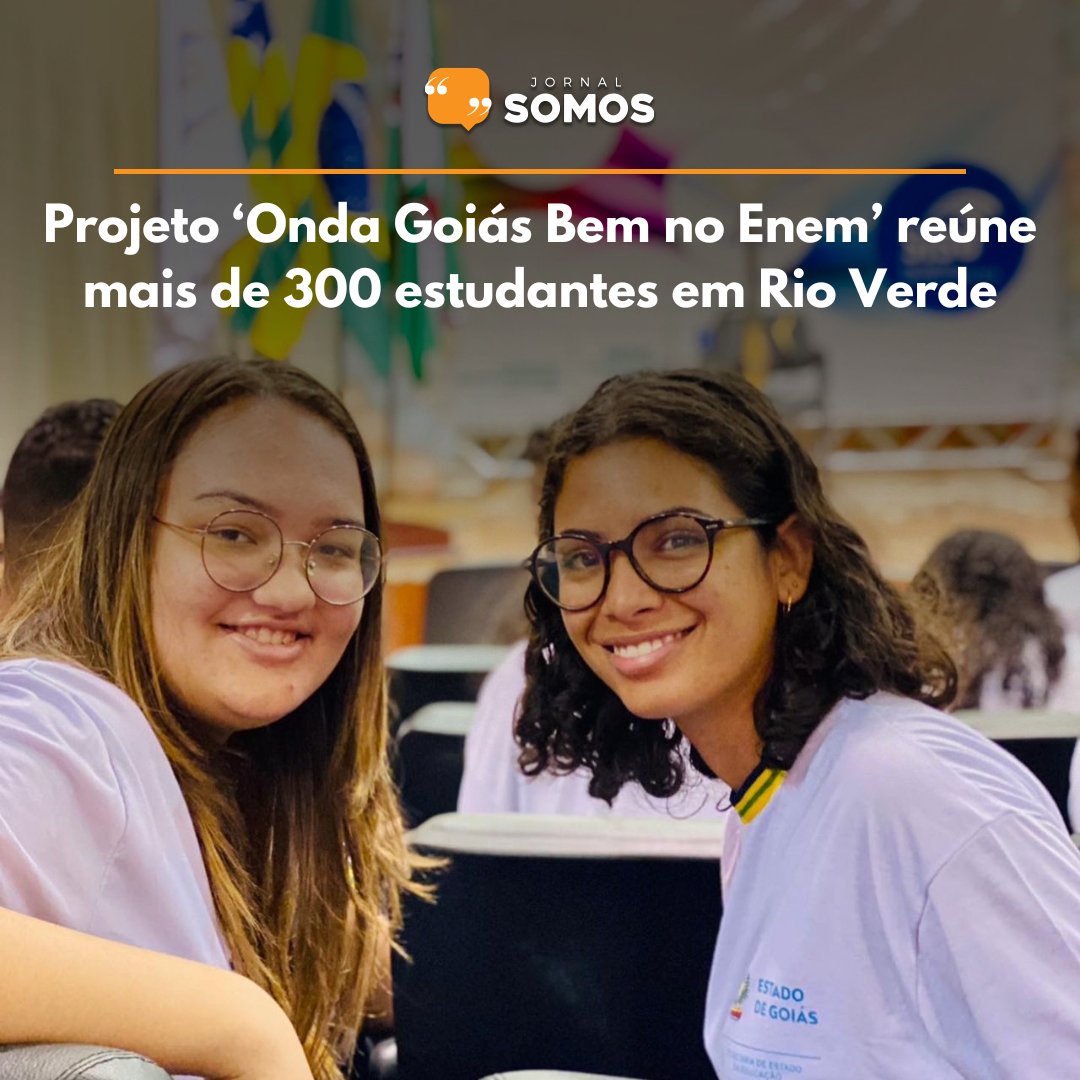 JornalSomos's tweet image. jornalsomos.com.br/rio-verde/deta…

#Aulão #RioVerde #Educação #ENEM #ColégiosEstaduais #Seduc