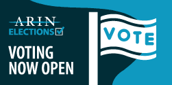 Voting is now open! Cast your ballot in the 2023 ARIN Elections for the Board of Trustees and Advisory Council now through next Friday, 27 October at 7 PM ET.
🗳️ arin.net/elections