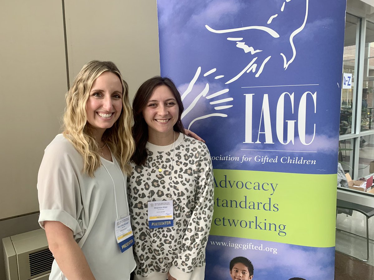 K3withMrsB's tweet photo. So many new strategies and information to unpack from @iagc_gifted! Shannon and I presented on Cultivating Curiosity:  Using Picture Books to Inspire Wonder and Inquiry 💡 So lucky to collaborate with her and Y115 Gifted team ❤️ https://t.co/hFVjlOHabU