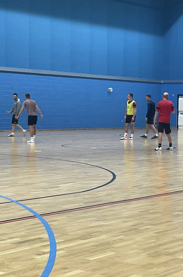 Prep in anticipation of the final weekend camps with the @engdeaffutsal set for another weekend of learning at venue @ReptonSchool who hosted a successful @FA_NFS event with @derby_futsal Brazil in 3 weeks’ time, grateful for more futsal experience on and off the court