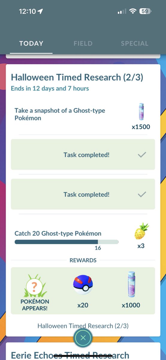 DANI__ELLE26's tweet photo. @crushpuny @NianticHelp Same for me! I've taken so many snapshots of ghost Pokémon https://t.co/o6t5EcS8fV