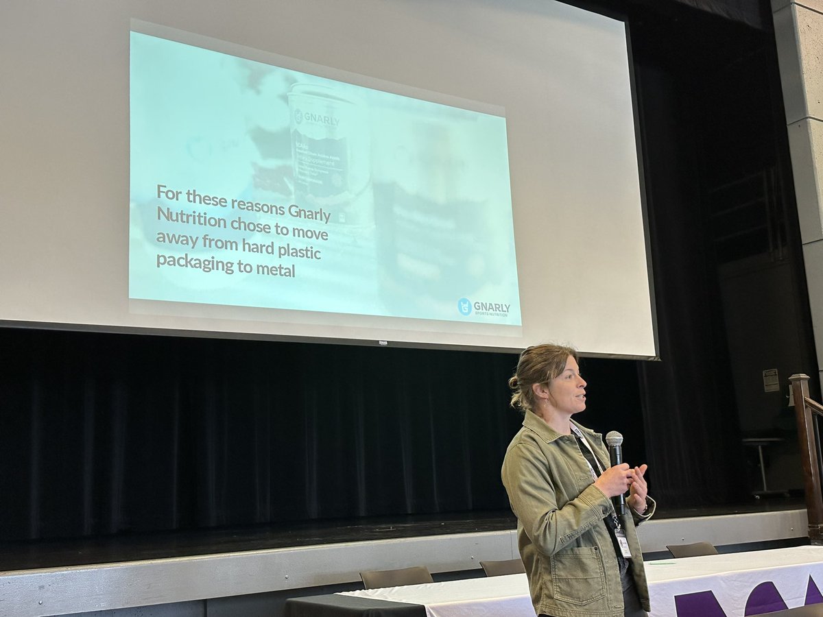 Moving away from hard plastic packaging to metal <a href="/GnarlyNutrition/">Gnarly Nutrition</a> <a href="/TrailConference/">US Trail Conference</a>