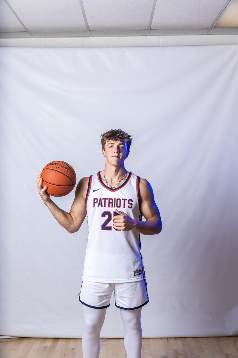 𝙈𝙚𝙚𝙩 𝙩𝙝𝙚 𝙋𝙖𝙩𝙨: Today's Patriot is freshman Brayden Long. He is a guard out of Yorkville Christian HS! #OneBigTeam