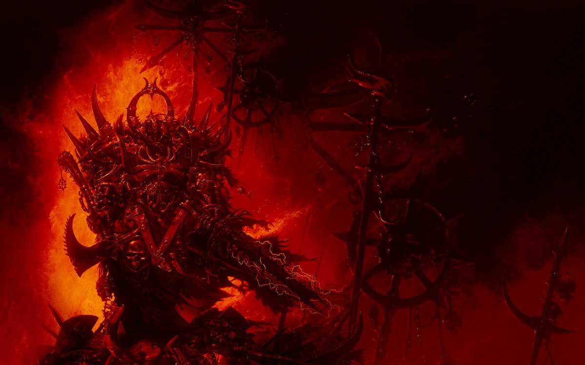 art_warhammer's tweet photo. It is a time of war on old Terra, back when it was called Earth.  

It is to be expected that many are feeding #Khorne .

The horro tho is just how many watch that war and wrap themselves in virtue... while worshipping #Slaanesh, taking pleasure and exhilaration in death. https://t.co/IgVmEHlxDI