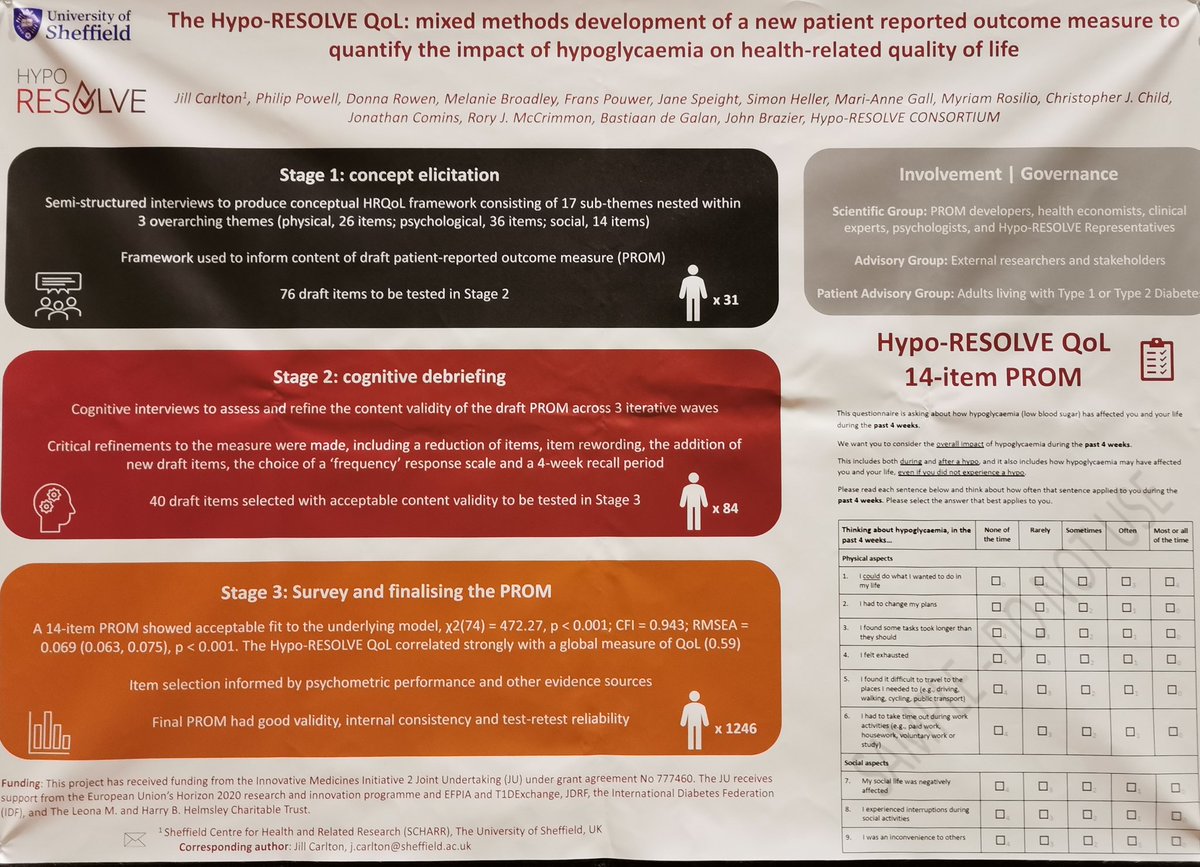 Prof Jill Carlton (@jillcarlton1) on Twitter photo Excited to share an overview of the development of the Hypo-RESOLVE QoL at #ISOQOL. <a href="/ISOQOL/">ISOQOL</a> <a href="/HypoResolve/">HypoResolve</a> <a href="/SCHARRHEDS/">SCHARR HEDS</a> <a href="/SCHARRSheffield/">SCHARR</a> <a href="/SCHARR_KE/">SCHARR Knowledge Exchange</a> Excited to share an overview of the development of the Hypo-RESOLVE QoL at #ISOQOL. <a href="/ISOQOL/">ISOQOL</a> <a href="/HypoResolve/">HypoResolve</a> <a href="/SCHARRHEDS/">SCHARR HEDS</a> <a href="/SCHARRSheffield/">SCHARR</a> <a href="/SCHARR_KE/">SCHARR Knowledge Exchange</a>