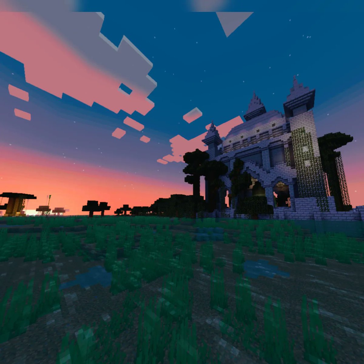 Little lost jungle/swamp temple, overgrown with trees and large roots.

#minecraft #minecraftbuilds #minecraftbuild #survivalworld #oystercity #minecraftideas #becreative #minecraftworld #minecrafthouse #mojang #minecraftbuilder #minecraftcity #jungletemple #swamptemple