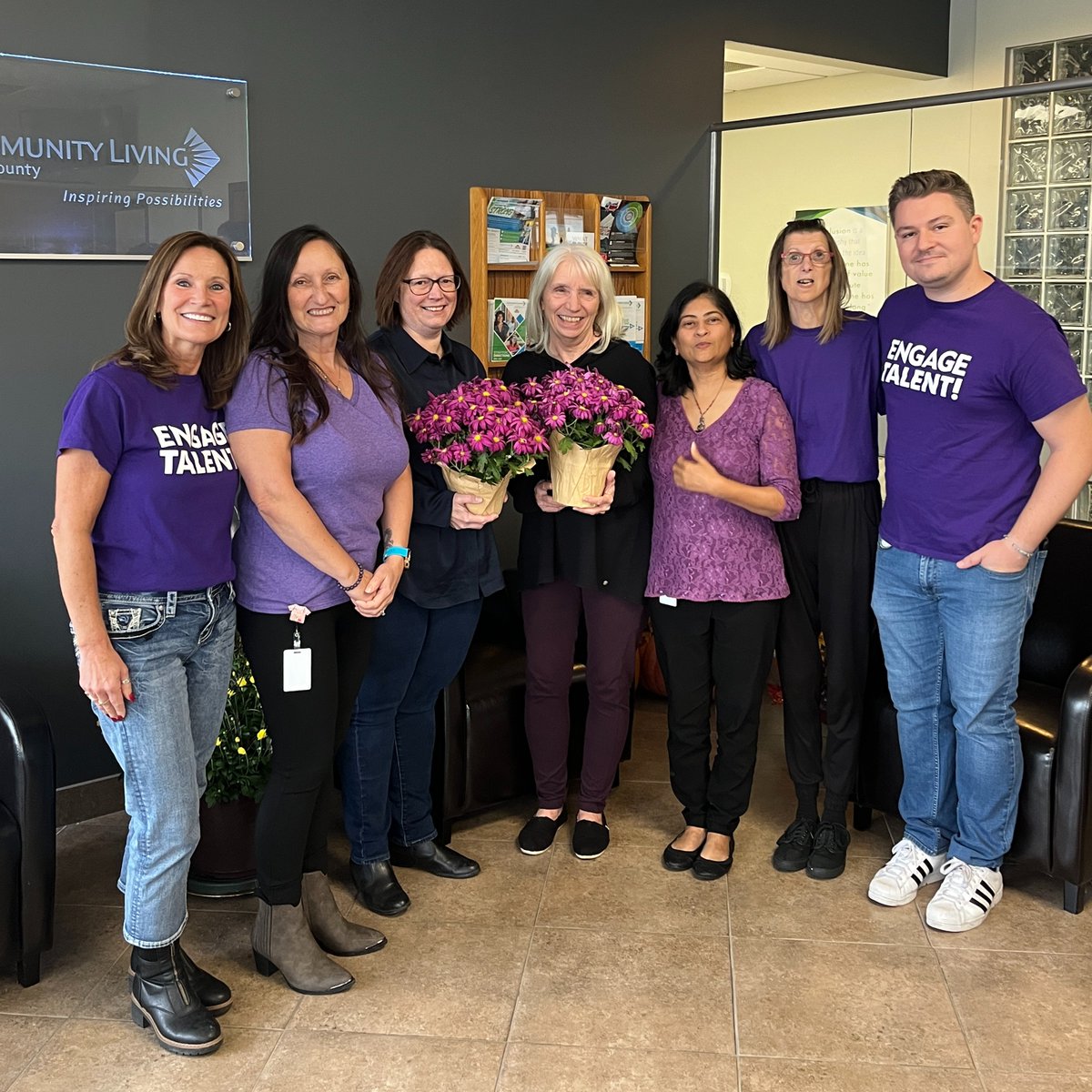 It's #NDEAM and we're wearing blue &amp; purple to shine a light on inclusive employment. Follow <a href="/CLECareerCompas/">Career Compass</a> to learn more! #EngageTalent #NDEAM #LightItUpForNDEAM <a href="/odenetwork/">ODENetwork</a>