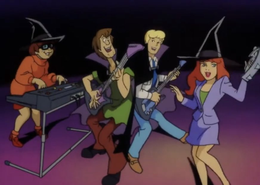 notgwendalupe's tweet photo. 'SCOOBY DOO AND THE WITCH'S GHOST' premiered 24 years ago https://t.co/2nF5WQx0iw