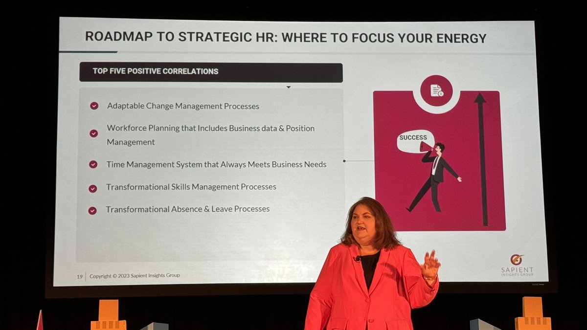 rwang0's tweet image. MyPOV: the roadmap to strategic HR @StaceyHarrisHR @isolvedhcm #IsolvedConnect