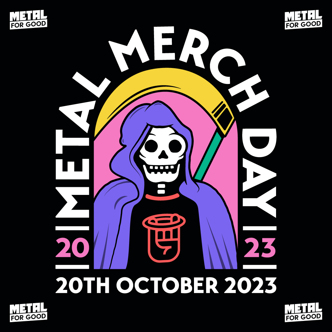 #metalmerchday is Tomorrow! Thanks to everyone who has donated so far! You can support too at justgiving.com/campaign/metal…