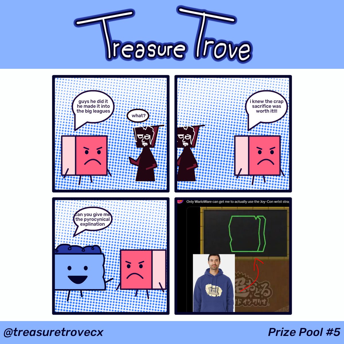 treasuretrovecx's tweet photo. Treasure Trove Comic #5 - Observation https://t.co/9tohZ7S8VL