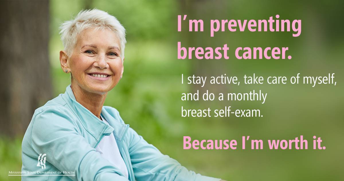 BreastCancer is the second most common cancer for U.S. women. Learn about your risk and ways to keep it low at HealthyMS.com/pinkribbon. Worried about the costs of cancer screening? You may qualify for help. Check out HealthyMS.com/bcc.
#HealthyWomen #HealthyMS
