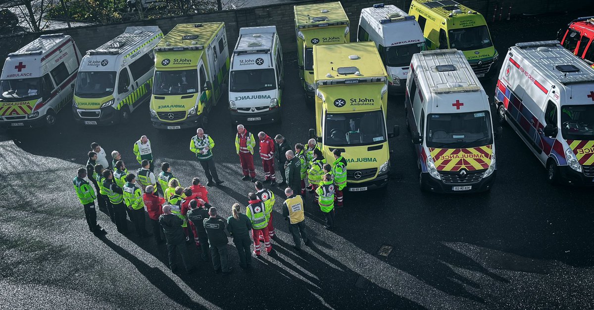 An incredible response by the Voluntary Emergency Services yesterday &amp; today supporting <a href="/AmbulanceNAS/">National Ambulance Service 🇮🇪🚑</a> <a href="/CorkKerryCH/">Cork Kerry Community Healthcare</a> <a href="/HSELive/">HSE Ireland</a> <a href="/Corkcoco/">Cork County Council</a> <a href="/GardaTraffic/">An Garda Síochána</a> in Midleton and the East Cork area as a result of Storm Babet. 

<a href="/stjohnie/">St John Ambulance Ireland</a> 
<a href="/irishredcross/">Irish Red Cross</a> 
<a href="/OrderofMaltaIRL/">Order of Malta Ireland</a> 
<a href="/CivilDefenceIRL/">Civil Defence IRL</a>