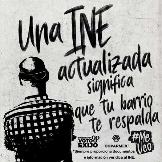 📷 Por mi barrio y por los míos 📷📷 #MeVeo actualizando mi INE aquí: 📷📷📷
bit.ly/Citas-INE
#ParticipoVotoExijo #Coparmex #coparmexver #coparmexorizaba