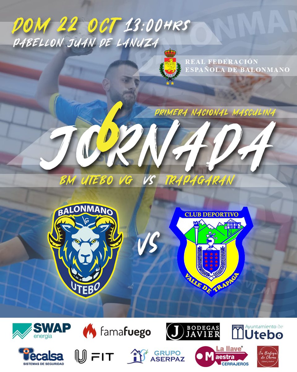 BmUteboVG's tweet photo. 👾 JORNADA 6 - PRIMERA NACIONAL 👾

Turno de enfrentarnos a un nuevo rival @TrapagaranEskub que visitará nuestra feudo.

Partido muy importante en la búsqueda de los dos primeros puntos.

Entrada: Pago 2€ (pre-venta online) https://t.co/qRSTySUjAl