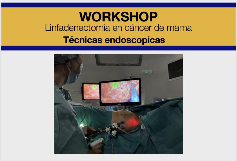 ElisaYorkMD's tweet photo. Formación continuada en #CancerDeMama, seguimos avanzando 💪🏻 gracias a @OlympusMedEMEA @AlfredoCoello19 #CancerDeMama, ademas pasamos una jornada muy agradable a beneficio de @SomosLola_es 🇻🇪 @HULPSurgery @aec_mama @AEPCIMA https://t.co/zGISAJRLdZ
