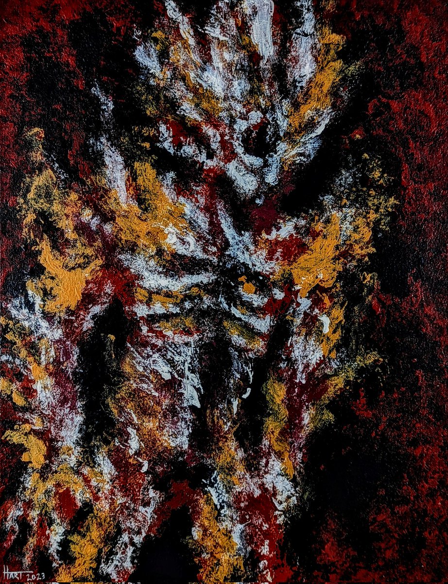 _XavierHart's tweet photo. Ember

16" x 20" acrylic on canvas

#painting #acrylic #acrylicpaint #acrylicpainting #canvaspainting #traditionalart https://t.co/NXg00dIRo1