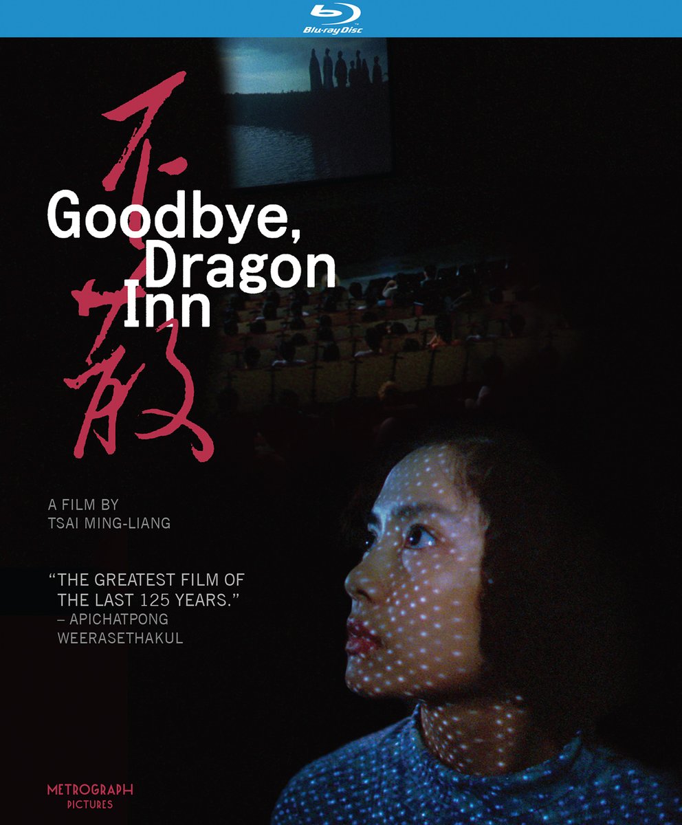 The 4K Restoration of Goodbye, Dragon Inn will be out 12/12 on Blu-ray from Metrograph Pictures and @KinoLorber. Includes Tsai's short film Light (2019), an audio commentary by Phoebe Chen (@arsepoetica) and an introduction by @NickPinkerton Pre-order: kinolorber.com/product/goodby…