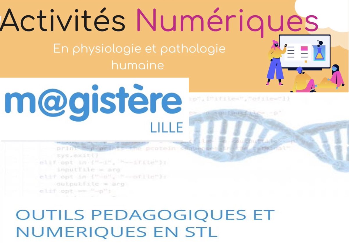 Retour sur les formations de 2023: utilisation du numérique en pédagogie. Deux formations ont été proposées, une en STL (pedagogie.ac-lille.fr/biotechnologie…) et une en ST2S (pedagogie.ac-lille.fr/biotechnologie…). La formation se poursuivra en 2024 avec une journée commune aux enseignants des 2 séries.