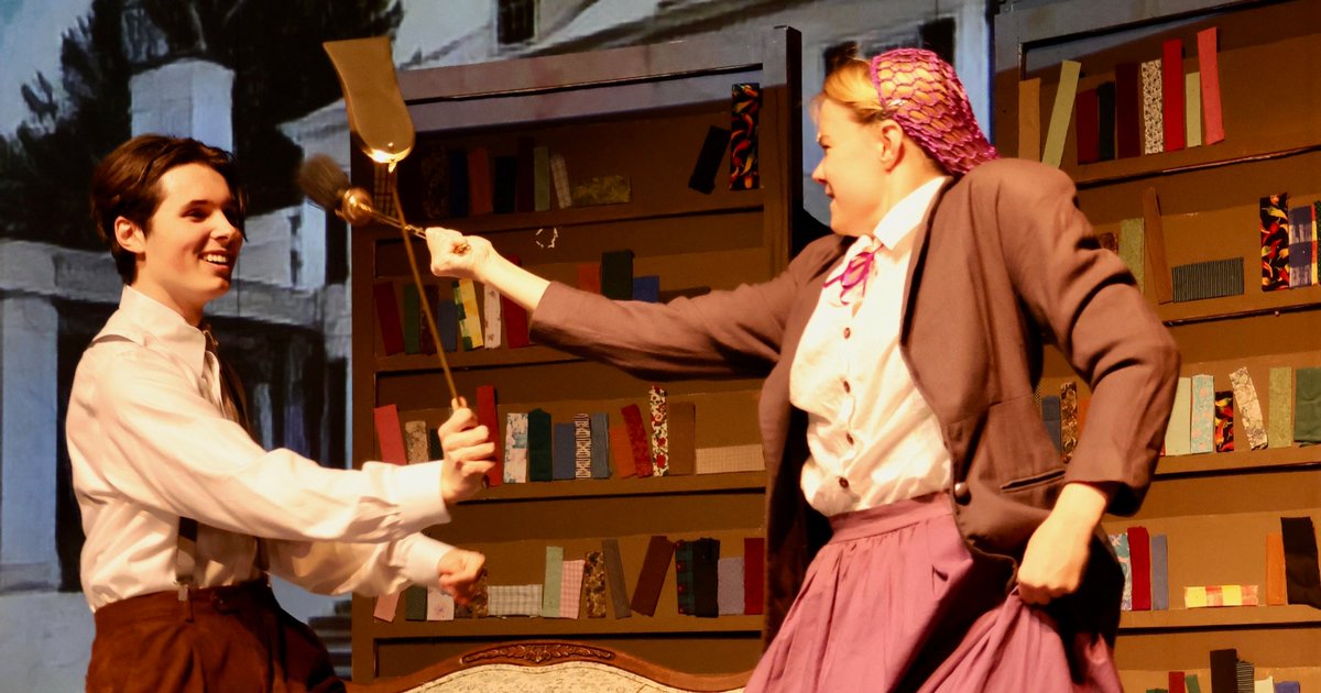 NorfolkAcademy's tweet photo. Come see The Academy Players perform their Fall Play, Little Women, at 6 p.m. this Friday, October 20, in Johnson Theater! The show is free and open to all. You won't want to miss it! #NorfolkAcademy #FallPlay #FineArts https://t.co/6EmiCIIkSs