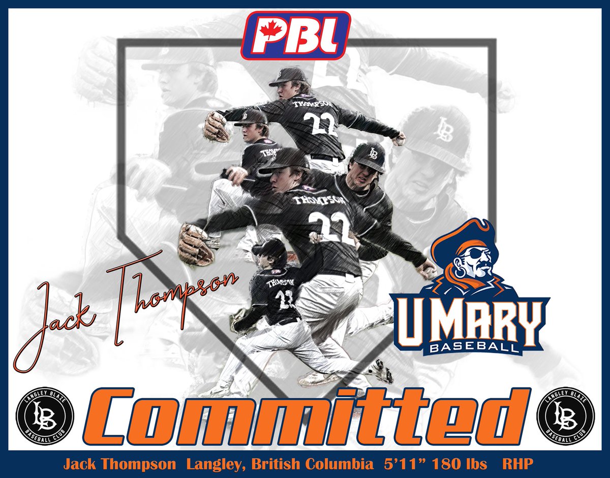 Congratulations to Jack Thompson on his commitment to UMary.

#BlazeCommitted