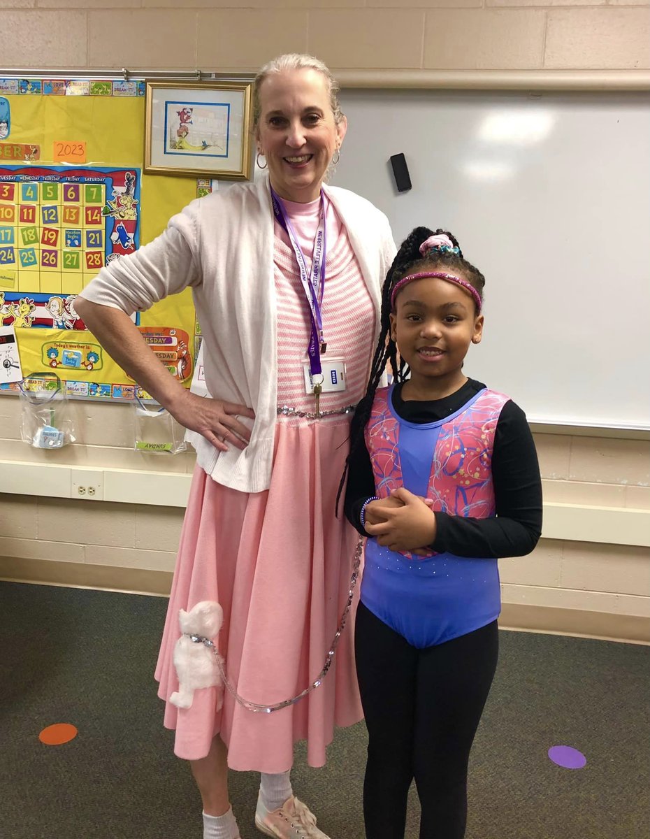 It's FUNTOBER at Fieler Elementary! Throwback Thursday was a hit! Check out the staff and students 'Dressed in The Decade of Our Choice! #funtober #fantasticfieler