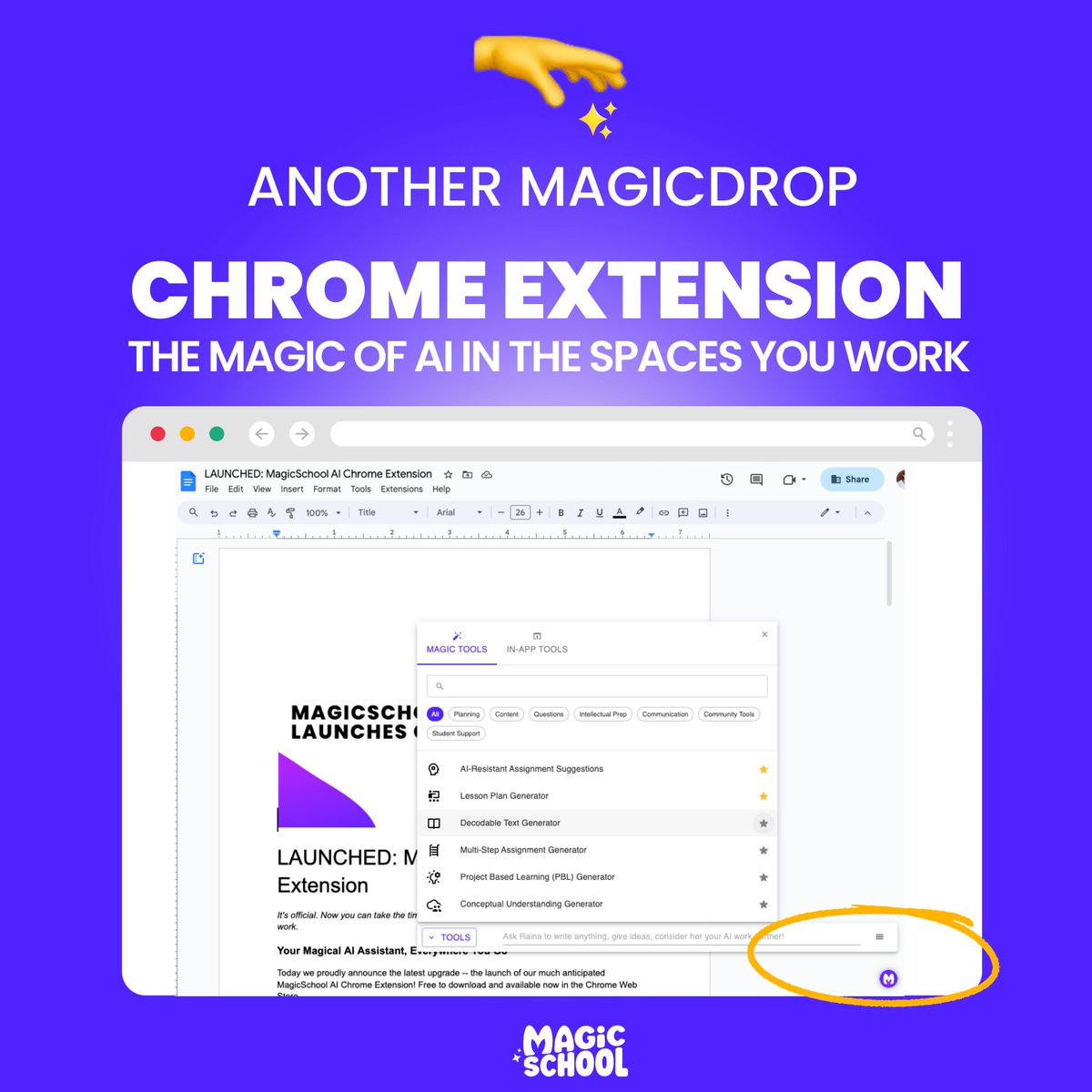 MagicSchool AI 💜 🪄✨ tweet media