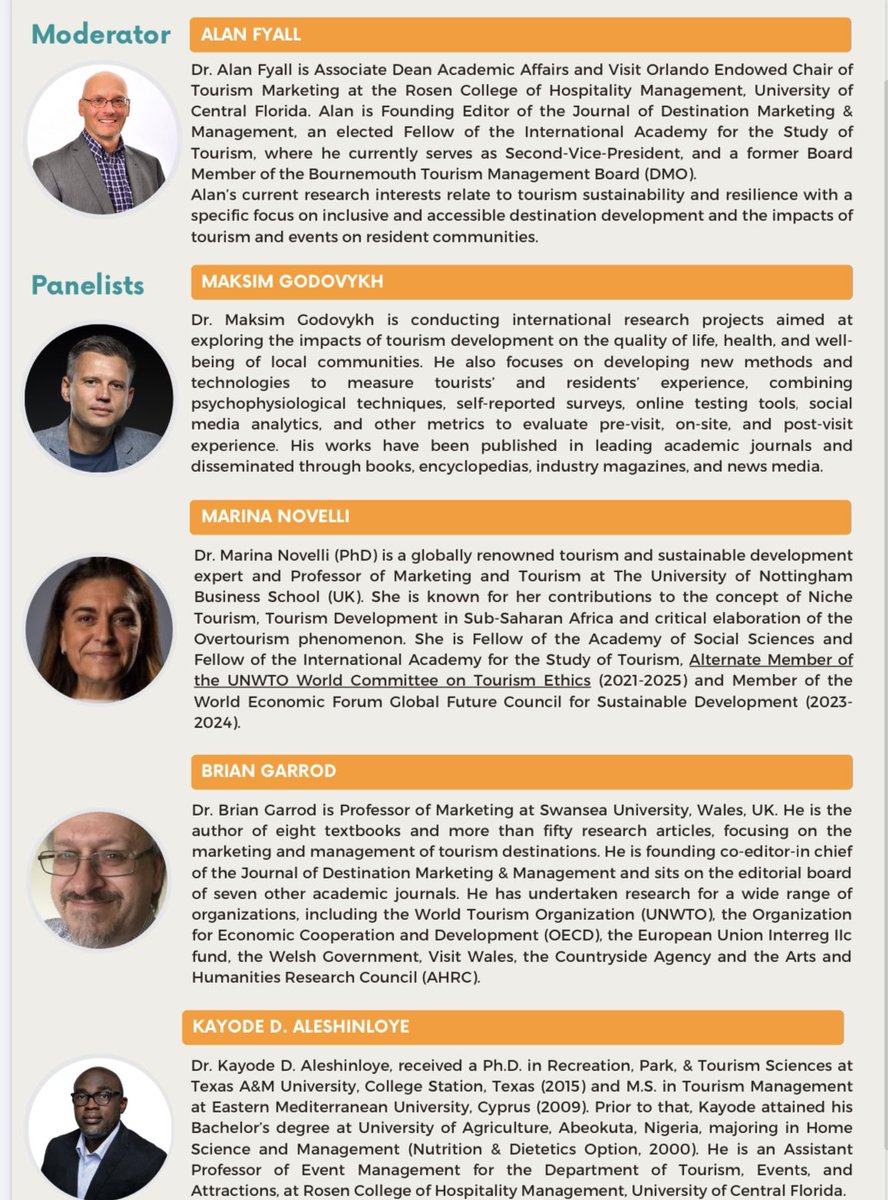 MarinaNovelli73's tweet photo. Thanks Prof @AlanFyall fir the invite. This is a open on-line panel event and is free…scan the QR Code to register…#tourismimpact 

@NottmUniBschool #NUBSMarketing https://t.co/ZPx3UJCqHE