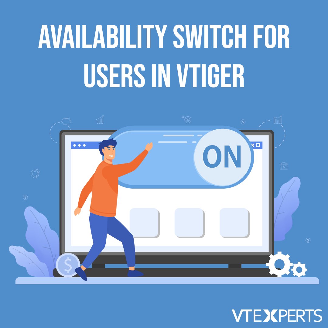 vtexperts's tweet image. Availability Switch for Users in Vtiger is a customization that allows to make a user available/unavailable for the “assigned to” field. 
Details: bit.ly/3kK6K8o
#VTExperts #VtigerCRM #vtiger #Vtiger7 #ExtensionPack #Availability #Switch #Users #Customization #Assigned