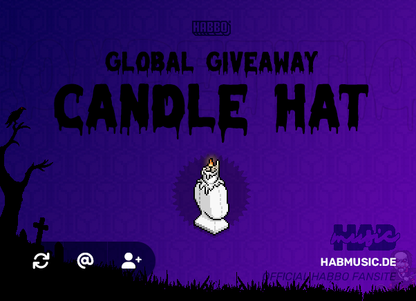 HABXMUSIC | Habbo X Fansite (@habxmusic) on Twitter photo โ ๏ธ๐ฉธ GLOBAL COMPETITION 4+5/10 ๐ฉธโ ๏ธ
โน๏ธ 2 WINNERS WILL BE CHOSEN!
To get a chance for a CANDLE HAT you have to:
โ
Follow <a href="/HabMusic/">HabMusic</a>
๐ฌ Tag 3 friends
๐ฌ Show us your favorite Habbo Badge! (You can use our site to search for the badge: habmusic.de/habbo/badges)
๐ RT the tweet โ ๏ธ๐ฉธ GLOBAL COMPETITION 4+5/10 ๐ฉธโ ๏ธ
โน๏ธ 2 WINNERS WILL BE CHOSEN!
To get a chance for a CANDLE HAT you have to:
โ
Follow <a href="/HabMusic/">HabMusic</a>
๐ฌ Tag 3 friends
๐ฌ Show us your favorite Habbo Badge! (You can use our site to search for the badge: habmusic.de/habbo/badges)
๐ RT the tweet