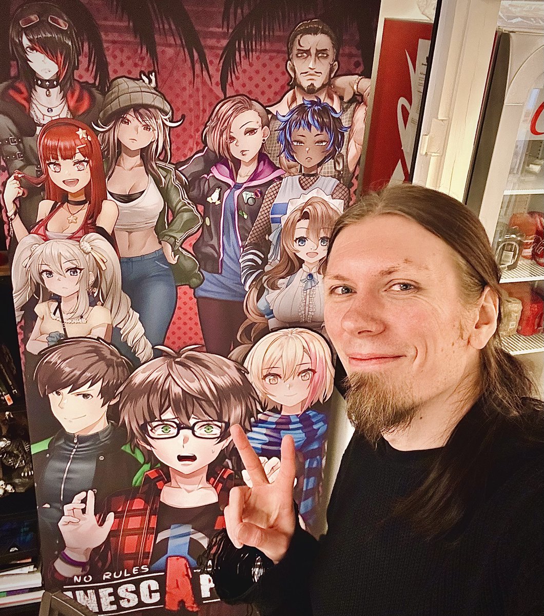 Inescapable: No Rules, No Rescue is now officially out! 🏝️ So proud of this outcome of a journey that took <a href="/DreamloopGames/">Dreamloop - IOOD6 Out Now 👁️</a> into new directions and brought us excitement, learning and fulfillment. Here’s one happy audio guy! ✌️

Be safe on the island, and enjoy your stay! ❤️🔪💰