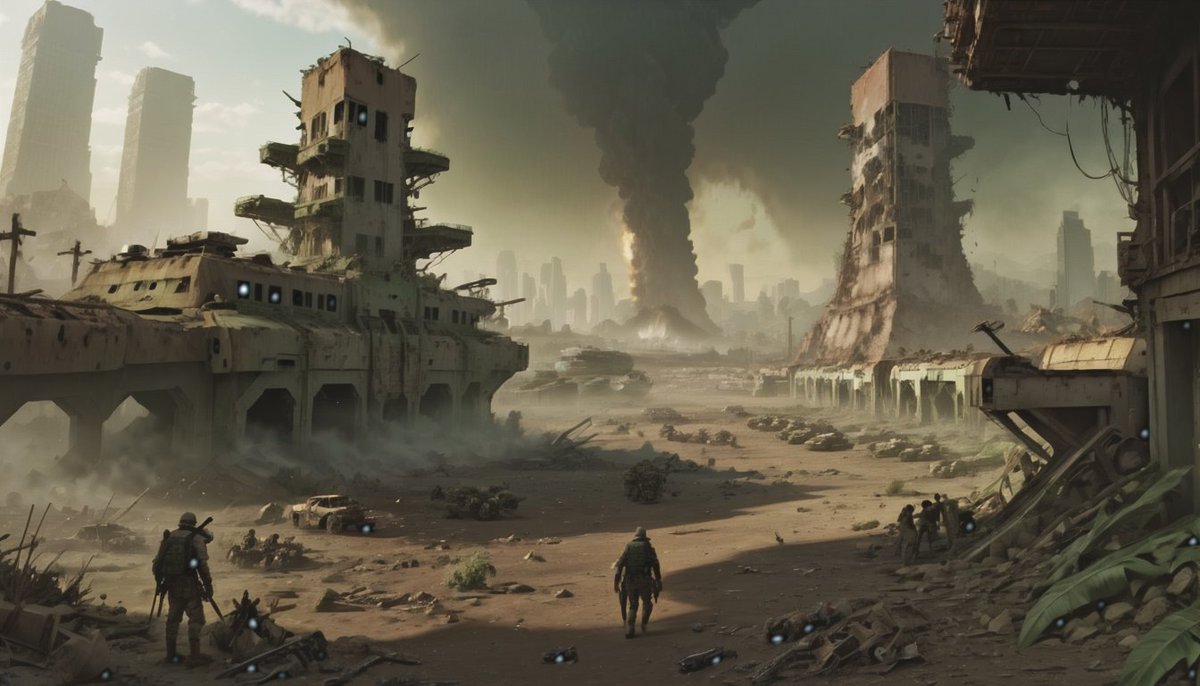 RobroCreations's tweet image. Concluding with Dimensional Crossroads and Post-Apocalyptic Sanctuary. And for those curious about the full 99 - here&apos;s a sneak peek at my dedicated folder! A true labor of love. 🌍🌪️ #EndlessInspiration #ArtJourney