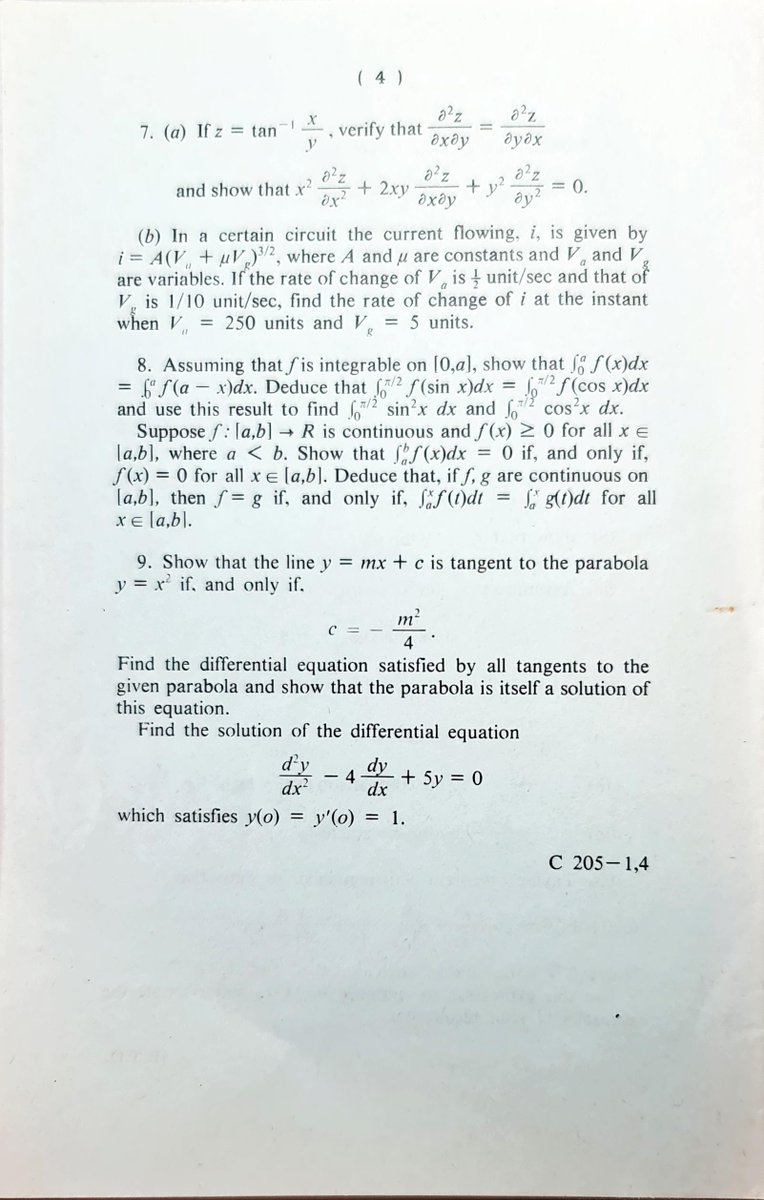 Time for another @UCCsms #ThrowbackThursdayQuiz! Would you have aced this 1981 exam? #UCCMaths 🤔📷🎓 @SEFSUCC @CACSSS1