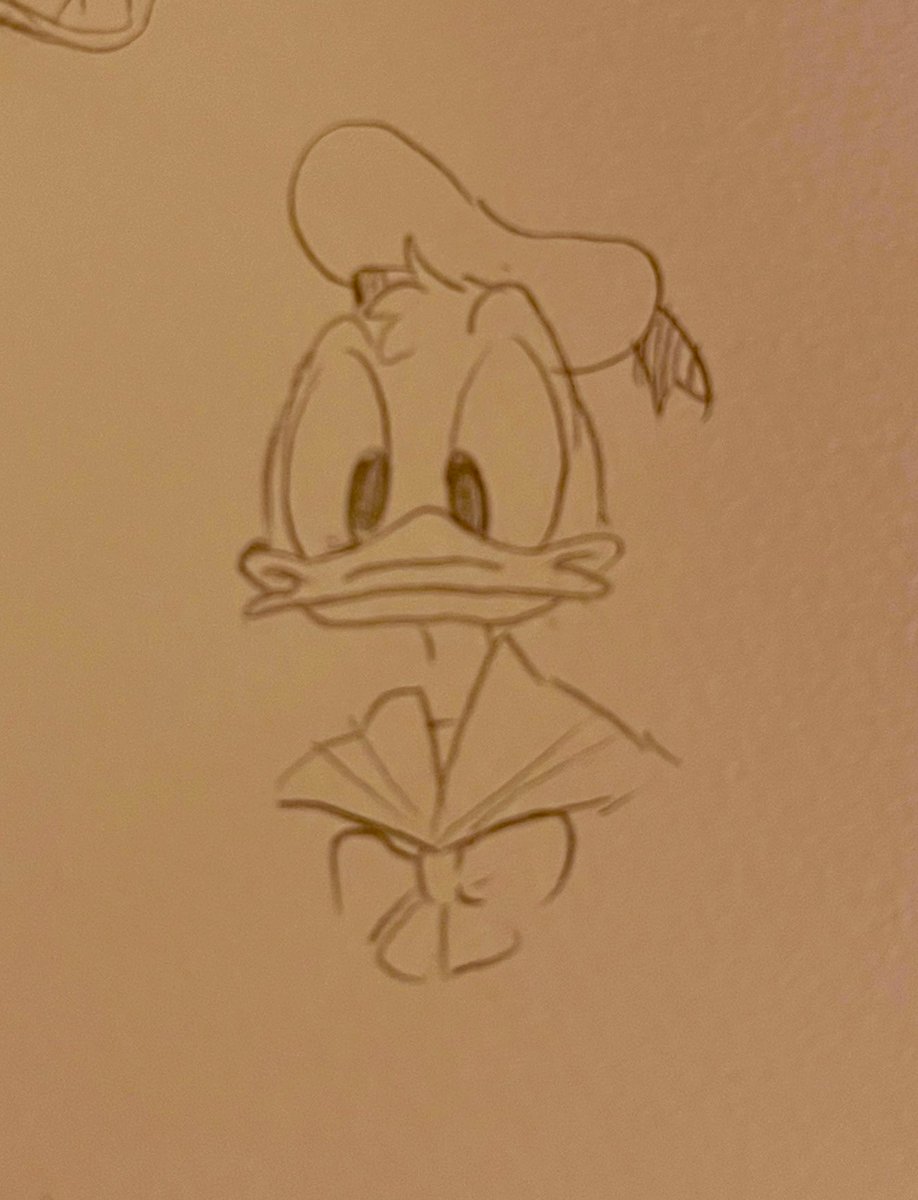 ホテルの落書き