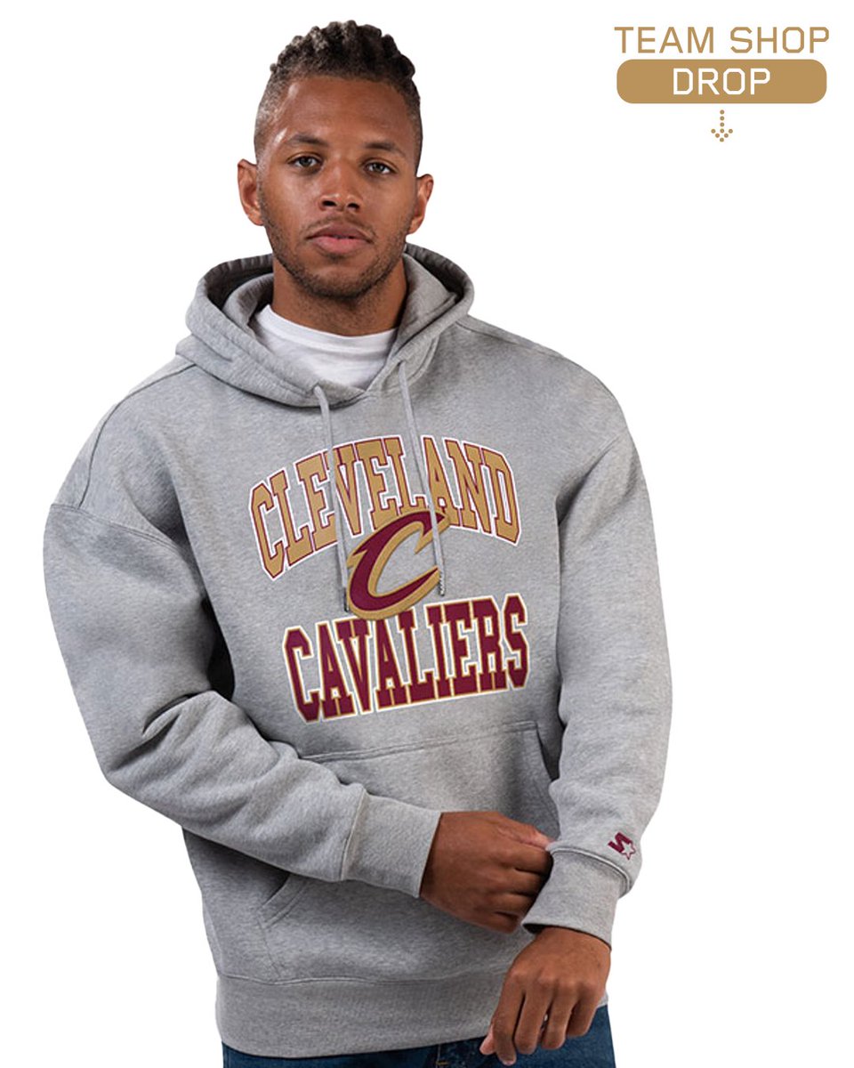 Cleveland Cavaliers New Era 2022/23 City Edition Big & Tall Pullover Hoodie  - Gray