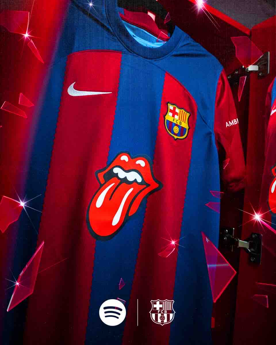 Jersey limited edition 👅  <a href="/rollingstones/">The Rolling Stones</a> <a href="/spotify/">Spotify</a> 
Bisa didapat di barca.link/jPzy50PYsqY