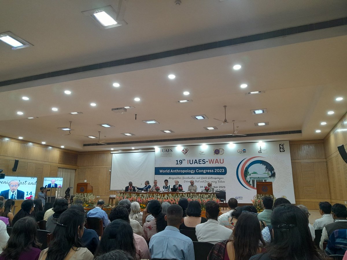 gkkhual's tweet photo. Attended the 19th World Anthropology Congress 2023 special session. The panel stress the need for action anthropologist. The impact of climate change among tribals communities &amp; their vital role in  conservation has been widely discussed. #DelhiUniversity #WAC2023 https://t.co/MwmBGLq9Cn