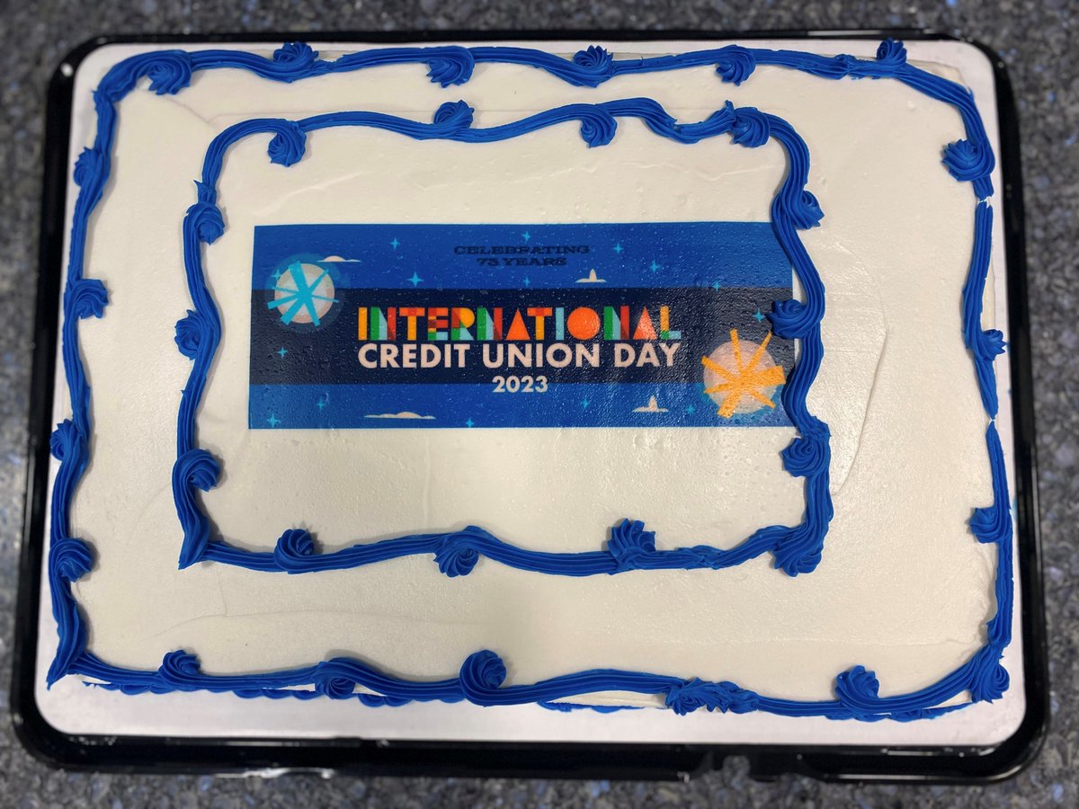 AcademicFCU's tweet photo. Happy International Credit Union Day!π
This year marks the 75th Anniversary of #ICUDay & we'll be celebrating with cake!ππ°
If you're in the Briarcliff Manor area, be sure to stop by for a slice & join in on the celebration!π₯³
#CreditUnion #AcademicFCU #GoAcademic https://t.co/MhNjcR0vsN