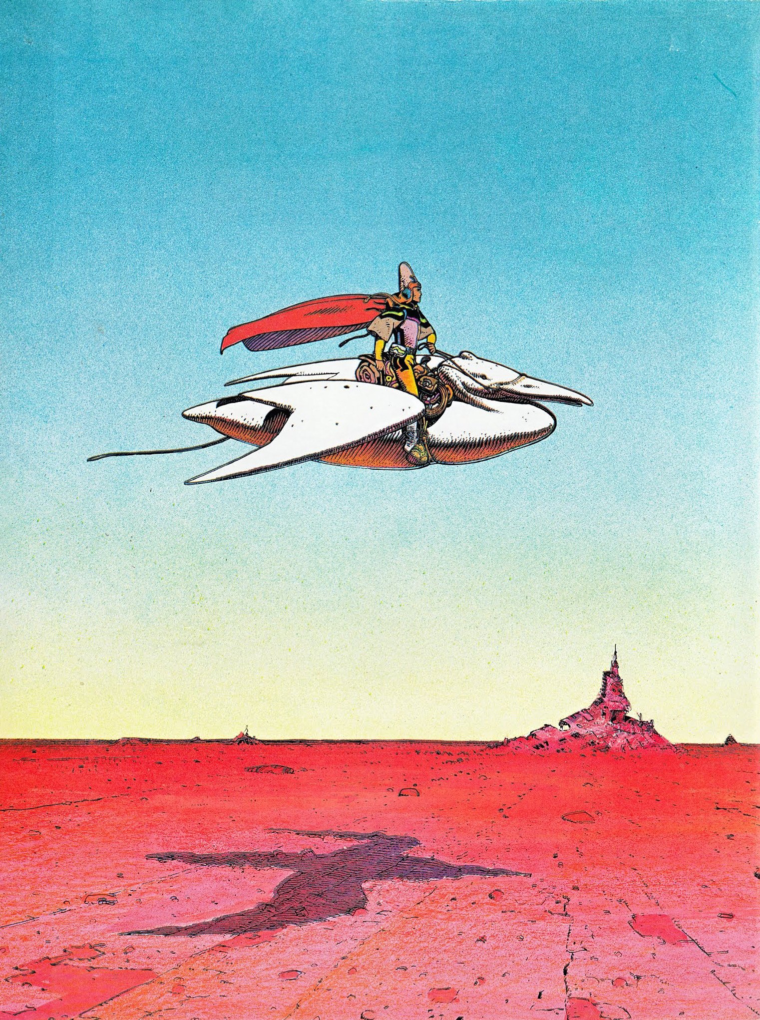 Arzach, Moebius - Collection 1984 Arzach Original Art For