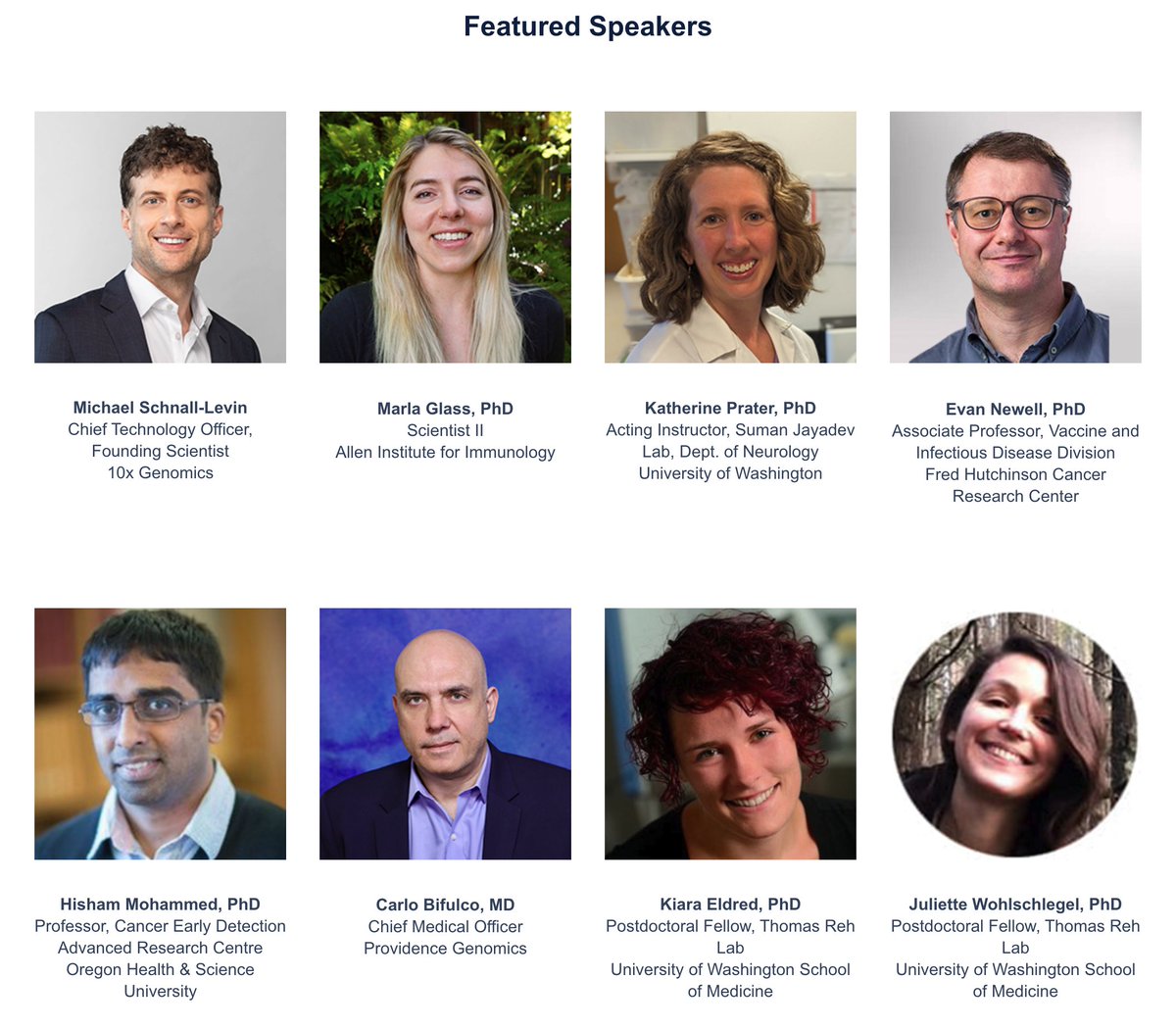 Partek_Inc's tweet image. Join us in Seattle on 10/26 at the
@10xGenomics User Group Meeting for presentations from leading scientists & networking! Visit our table for a demo of Partek Flow and see how to easily analyze your #singlecell and #spatialtranscriptomic data.
partek.com/10x_10.26.23_S…