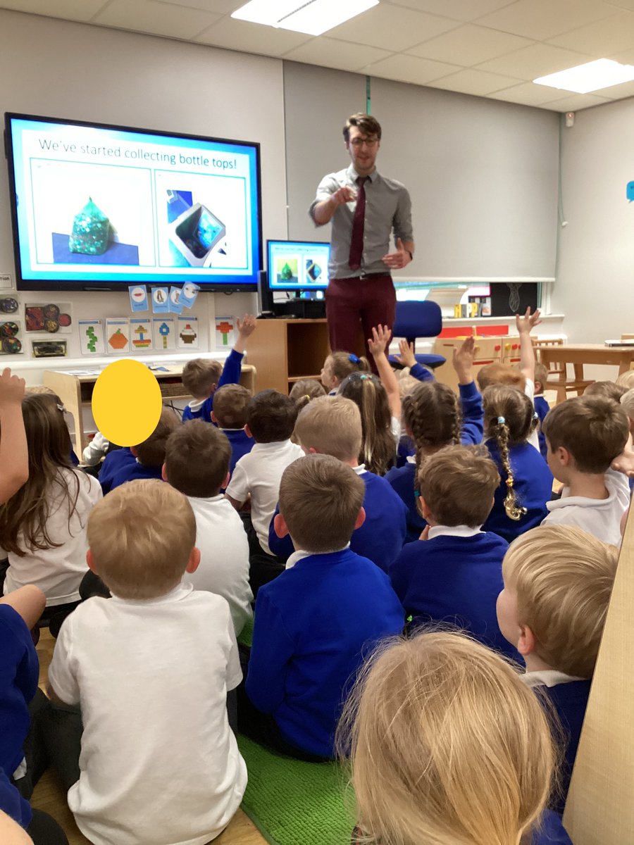 This afternoon, Mr Browning visited us to tell us about how our planet is changing and what we can, and have been doing in school to fight climate change. He asked the children in EYFS to also be superheroes... we can't wait to get started! 
<a href="/WCLPSEcoSchool/">WCLPSEcoSchool</a> <a href="/WCLPS/">Willerby Carr Lane</a>